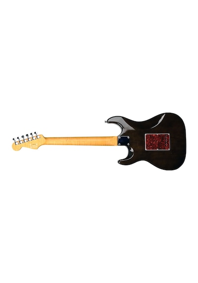Guson Superstrat Hss Elektro Gitar Quilted Siyah