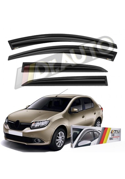 Renault Clio Symbol 2013-2020 Cam Rüzgarlığı 4'lü
