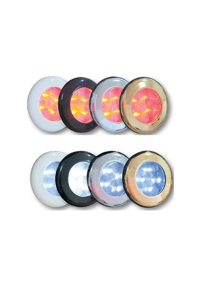 Aqualed 1W, 12V/24V Beyaz Lamba, Dış Beyaz