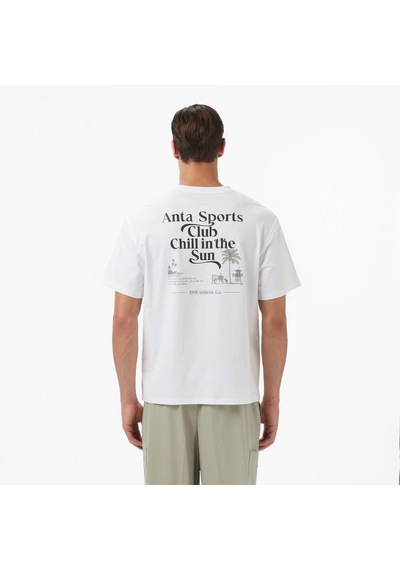 Anta Beach Party Erkek Beyaz T-shirt 852538121 Beyaz