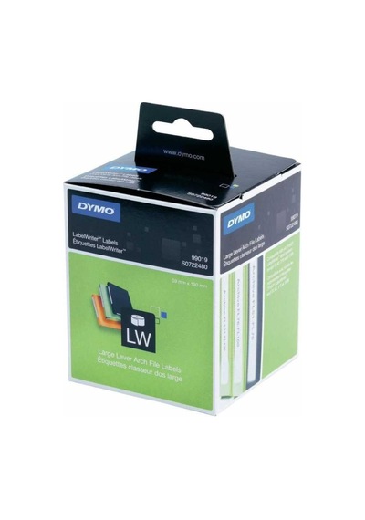 Dymo 99019 Lw Geniş Klasör Sırt Etiketi 190X59MM / 110'lu Paket