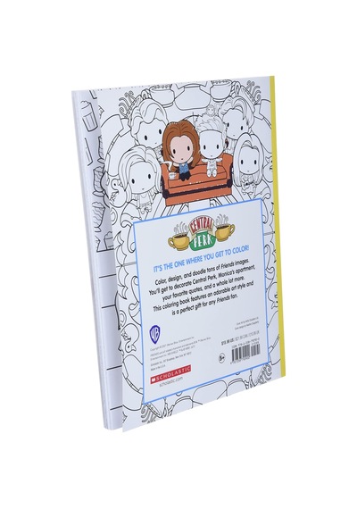 The Official Friends Coloring Book: The One With 100 Images To Color