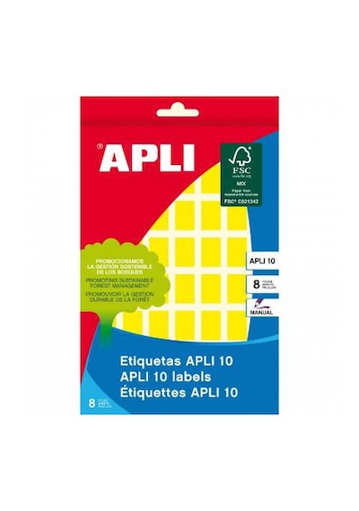 Apli 12x18 Sarı 2750 Poşet Etiket