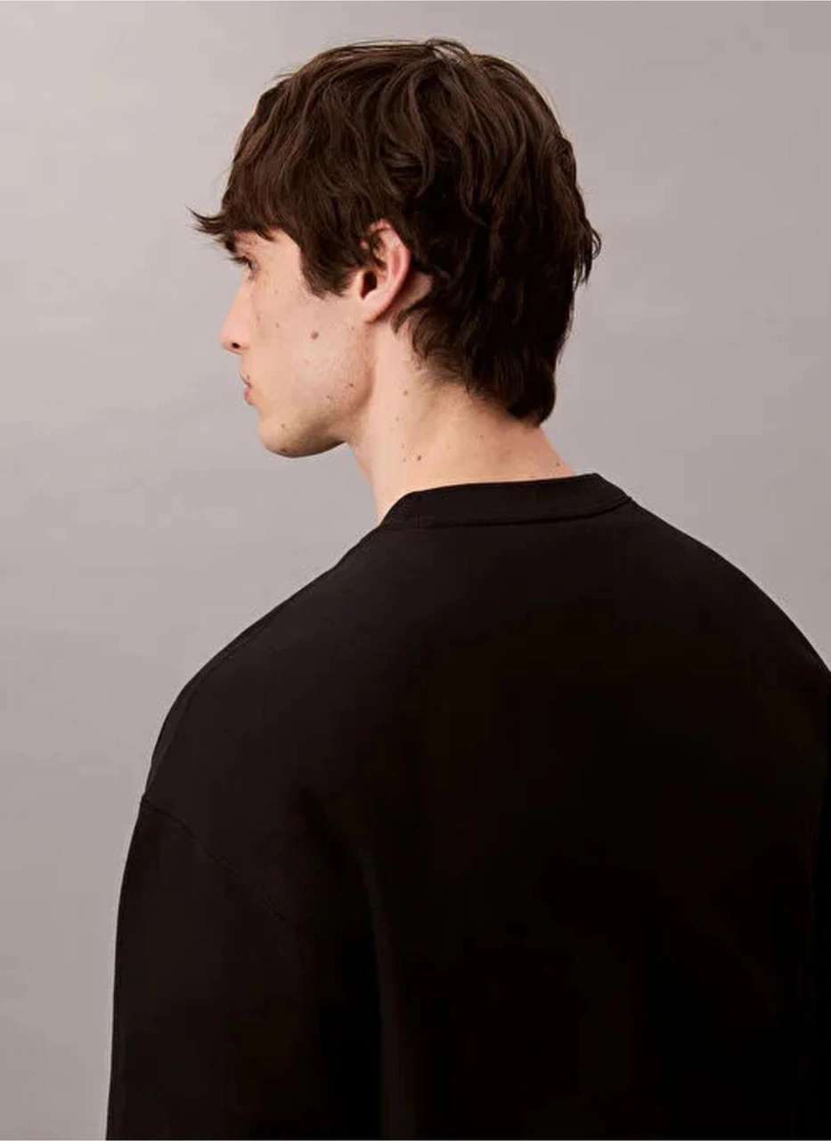 Calvin Klein Erkek Bisiklet Yaka Büyük Ck Desen Uzun Kol Pamuklu Regular Fit Siyah Sweatshirt Lv04rd234g-ub1-10168 Siyah Calvin Klein Erkek Bisiklet Yaka Büyük Ck Desen Uzun Kol Pamuklu Regular Fit Siyah Sweatshirt Lv04rd234g-ub1-10168 Siyah