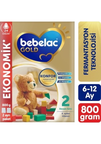6-9 Ay Arası Bebekler İçin 800 Gr Konforlu Devam Sütü