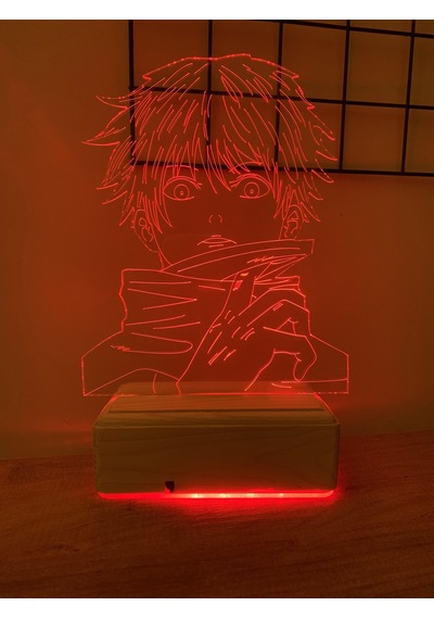 Jujutsu Kaisen Satoru Gojo 16 Renk Gece Lambası