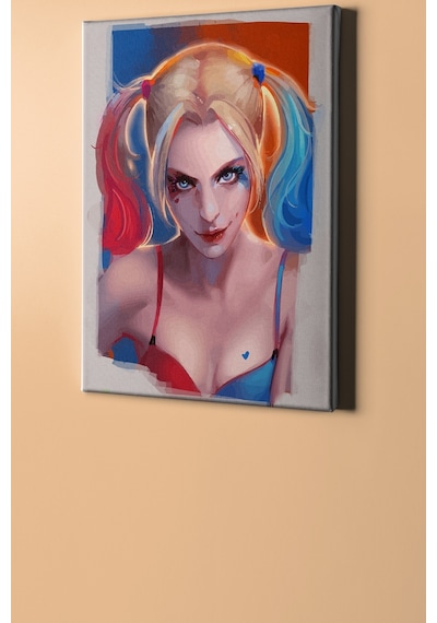 Webstyle Sayılarla Boyama Seti Kasnaklı Harley Queen 40 X 50 Cm