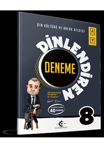 Ekertest Yayınları 8. Sınıf Din Kültürü Dinlendiren Deneme (İzzet Eker) 2023