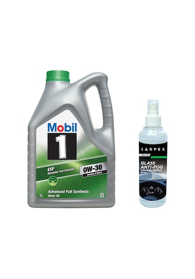 Mobil 1 Esp 0W-30 Motor Yağı 5 L + Carpex Buğu Önleyici