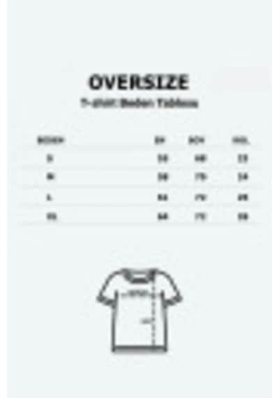 Startmore Adrift Laughter Siyah Oversize Unisex T-shirt Siyah