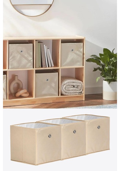 Raf Organizer Bej 3 Lü Paket 30x30 Diğer