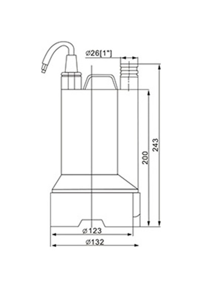 Seamaxx Sintine Pompası Üstten Çıkış 2000gl - 12v