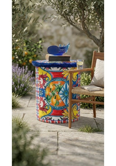Solea Limoncello Azure Puf Sarı
