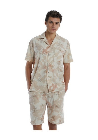 Blackspade Erkek Gömlek 40457 - Krem Krem