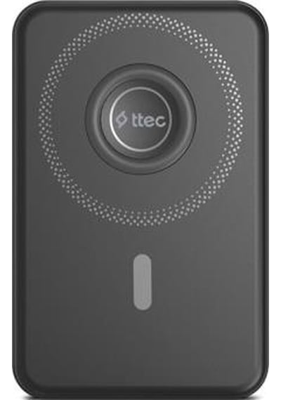 Ttec Recharger M 10.000mah Magsafe Uyumlu Pd 20w Stantlı Kablosuz Taşınabilir Hızlı Şarj Aleti/powerbank Siyah