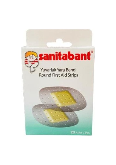 Sanitabant Yuvarlak Yara Bandı 20 Adet