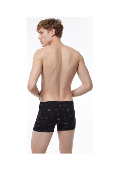 Malabadi Desenli Modal Erkek Boxer 3 Adet 3m251 Set-3