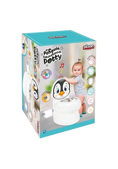 Eğitici Penguen Klozet Yeni