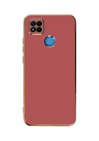 Xiaomi Redmi 9c Uyumlu Kılıf Volet Silikon - Kırmızı