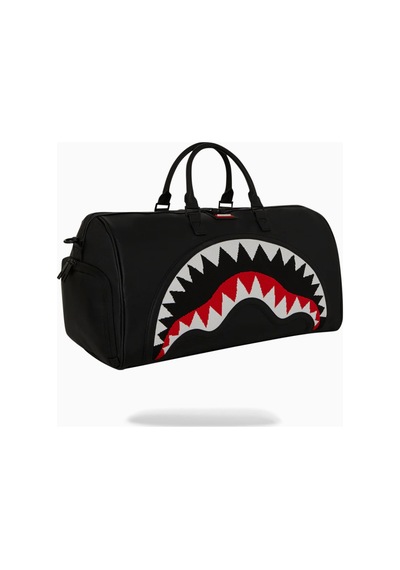 Sprayground Fly Knit Mouth Duffle, Lüks Spor Ve Seyahat Çantası El Çantası Siyah