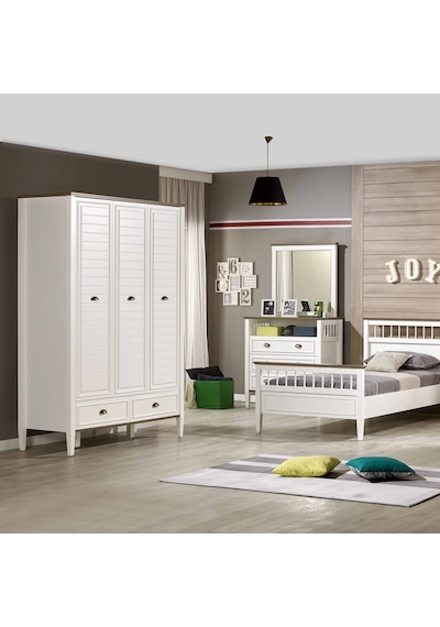 Meltem Kids Joy Genç Odası Üç Kapılı Dolap