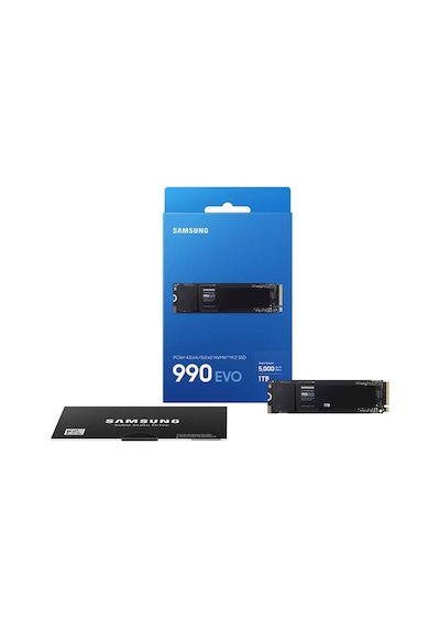 Samsung 990 Evo MZ-V9E1T0BW 1 TB PCIe Gen 4.0 X4 NVMe M.2 2280 SSD