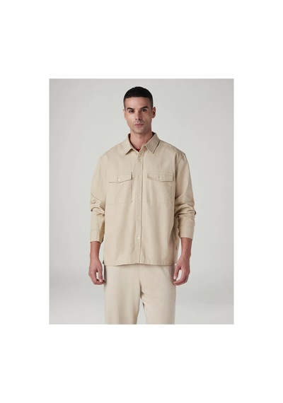 Levi's Levi S Erkek Bej Relaxed Fit Ceket Gömlek-008jd-0001