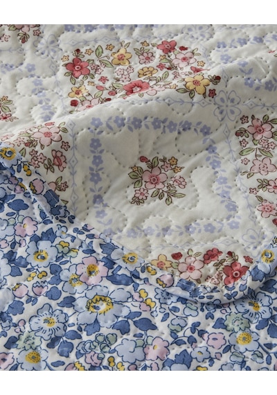 English Home Penny Bloom Çift Kişilik Çok Amaçlı Örtü 200x220 Cm Mor Mor