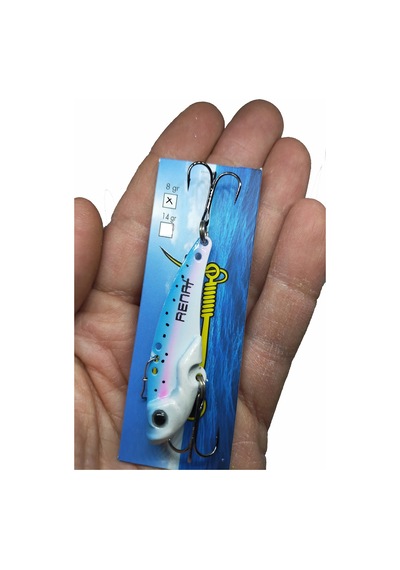 3d Vıb 8 Gr 4,5 Cm Vibrasyon Metal Suni Yem