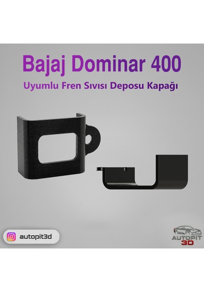 Bajaj Dominar 400 Uyumlu Arka Fren Sıvısı Deposu Kapağı