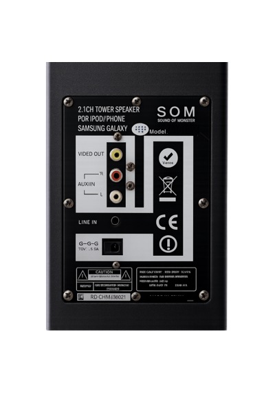 Som Tower Speaker Ohm-1608 Bluetooth Dikey Hoparlör