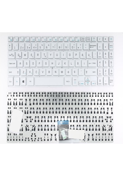 Casper Nirvana S500.1021-d650x-g Silver Notebook Klavyesi Gri Tr
