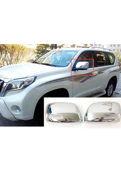 Toyota Uyumlu Rav4 2006 2013 Krom Ayna Kapağı Abs Krom