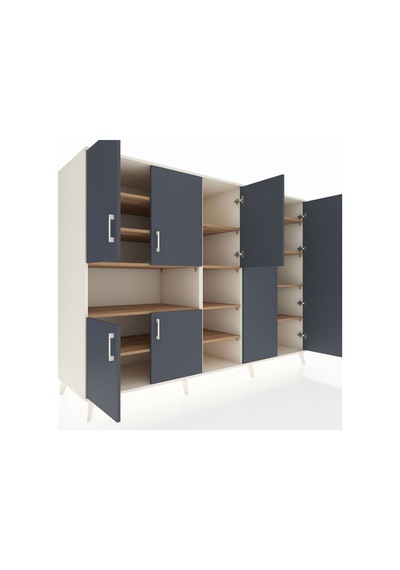 Kronos Dolap 13 Raflı 7 Kapaklı 220x59x163 Aytaşı-antrasit/çam Antrasıt/atlas Çam - Aytası Kronos Dolap 13 Raflı 7 Kapaklı 220x59x163 Aytaşı-antrasit/çam Antrasıt/atlas Çam - Aytası