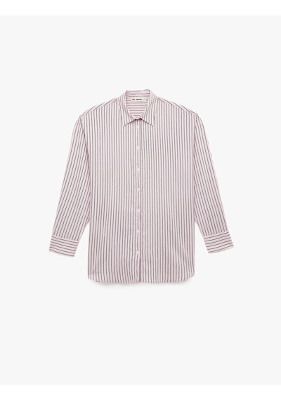 Koton Klasik Yaka Düğmeli Uzun Kollu Oversize Viskon Gömlek Pembe Çizgili 6sal60078ıw Pembe Çizgili Koton Klasik Yaka Düğmeli Uzun Kollu Oversize Viskon Gömlek Pembe Çizgili 6sal60078ıw Pembe Çizgili