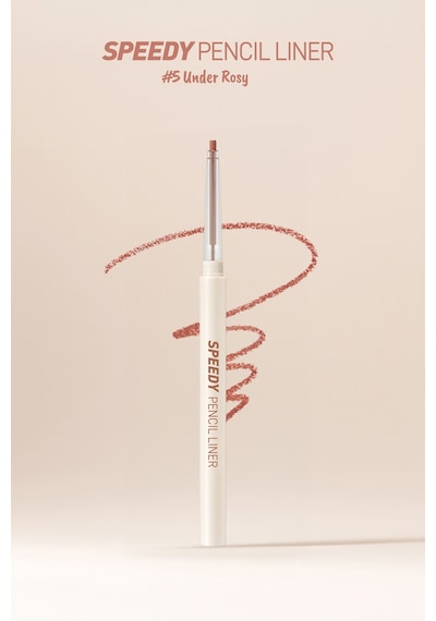 Suya Dayanıklı Kolay Kullanım Sunan Göz Kalemi Peripera Speedy Pencil Liner 5 Under Rosy