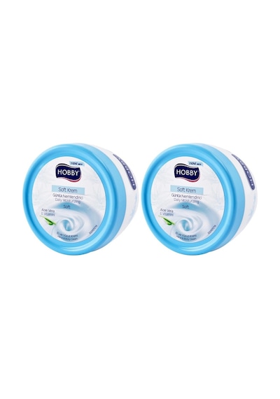 Hobby Soft Aloe Vera Özlü Nemlendirici Günlük El ve Vücut Kremi 2 x 300 ML