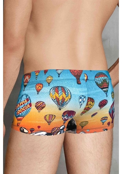 Doreanse Erkek Modal Çok Renkli Baskılı Torbalı Mini Paça Boxer (543079453)