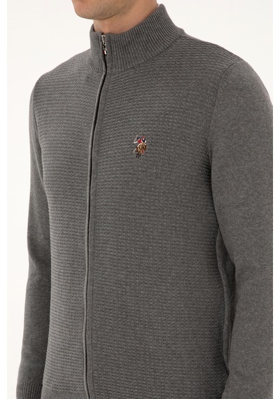 U.s. Polo Assn. Erkek Gri Melanj Hırka Triko 50307800-vr086 Gri Melanj U.s. Polo Assn. Erkek Gri Melanj Hırka Triko 50307800-vr086 Gri Melanj
