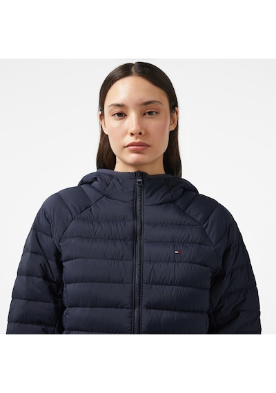 Tommy Hilfiger Sporty Down Kadın Mavi Montww0ww42350