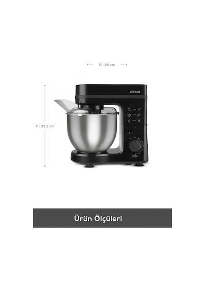Karaca Maestrochef Stella 1500 W Stand Mikser