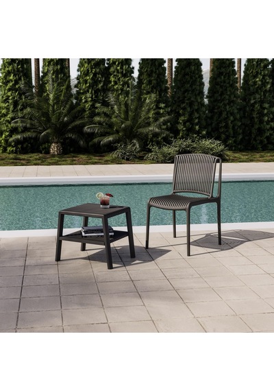 Nes Polipropilen Sandalye - Bahçe, Balkon, Dış Mekan, Kafe, Restoran İçin Siyah Siyah Çok Renkli Nes Polipropilen Sandalye - Bahçe, Balkon, Dış Mekan, Kafe, Restoran İçin Siyah Siyah Çok Renkli