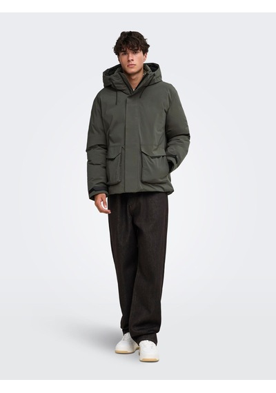 Only & Sons Onsnate Technıcal Jacket Otw Vd Beluga Çok Renkli
