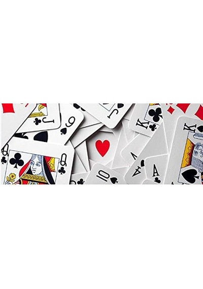 Standart Endeks Oyun Kağıdı Destesi, Poker Boyu, 2 Deste, Kırmızı Ve Mavi