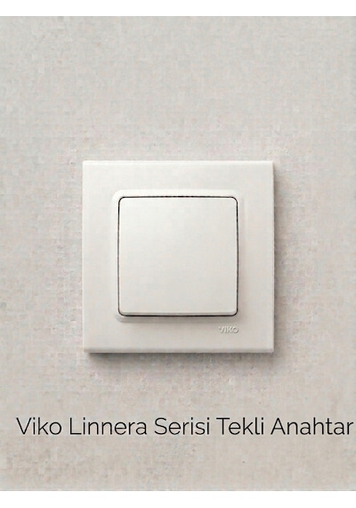 Viko Linnera Serisi Tekli Anahtar Çerçeveli