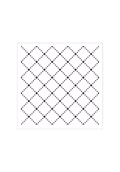 Hdm158 Home Dekor Midi Stencil 25X25