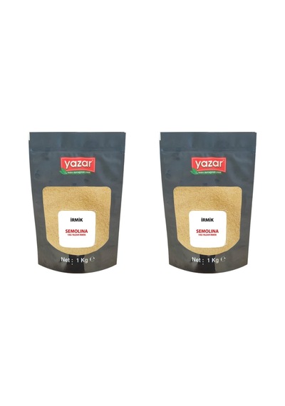 Yazar İrmik Helvalık 2 x 1 KG
