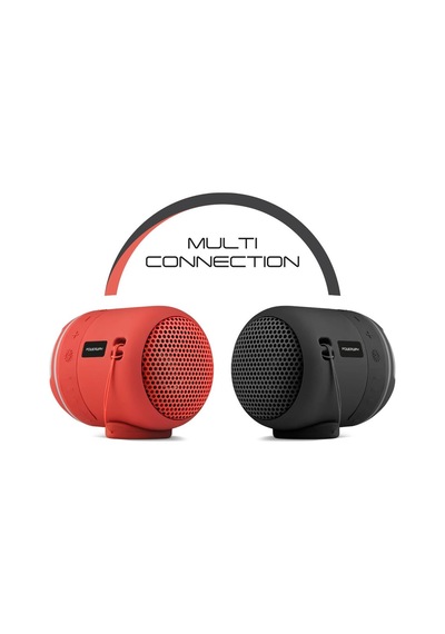 Powerway C4 Bluetooth Hoparlör Ses Bombası Kırmızı