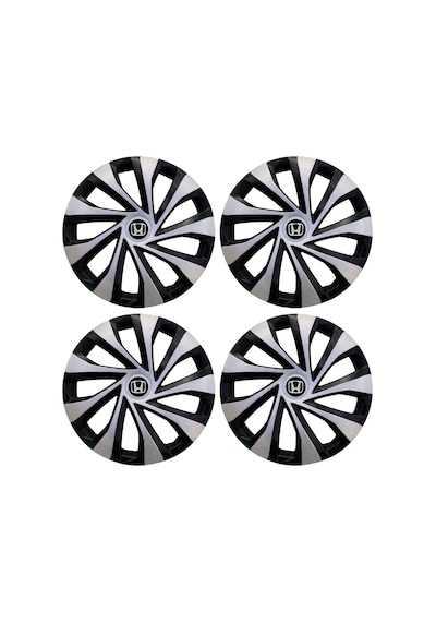 Kırılmaz Honda 14'' inç Uyumlu Jant Kapağı 4 Adet 1 Takım Çelik Görünümlü