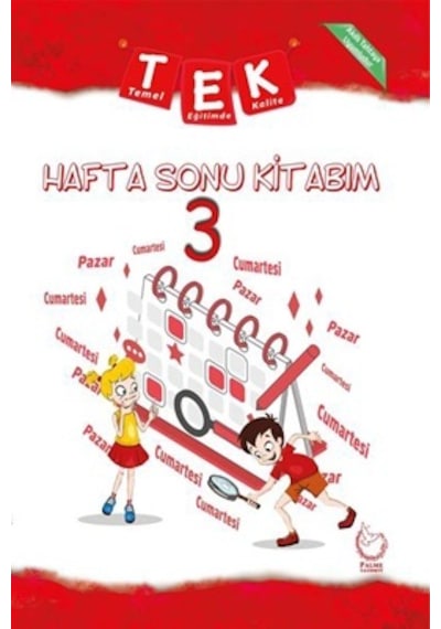 Palme Yayınevi 3. Sınıf Tek Hafta Sonu Kitabım